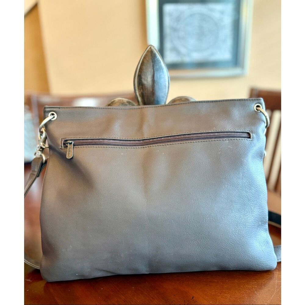 UNLISTED by KENNETH COLE Vintage Messenger Crossbody w/ Brushed Nickel Hardware - Picture 7 of 14